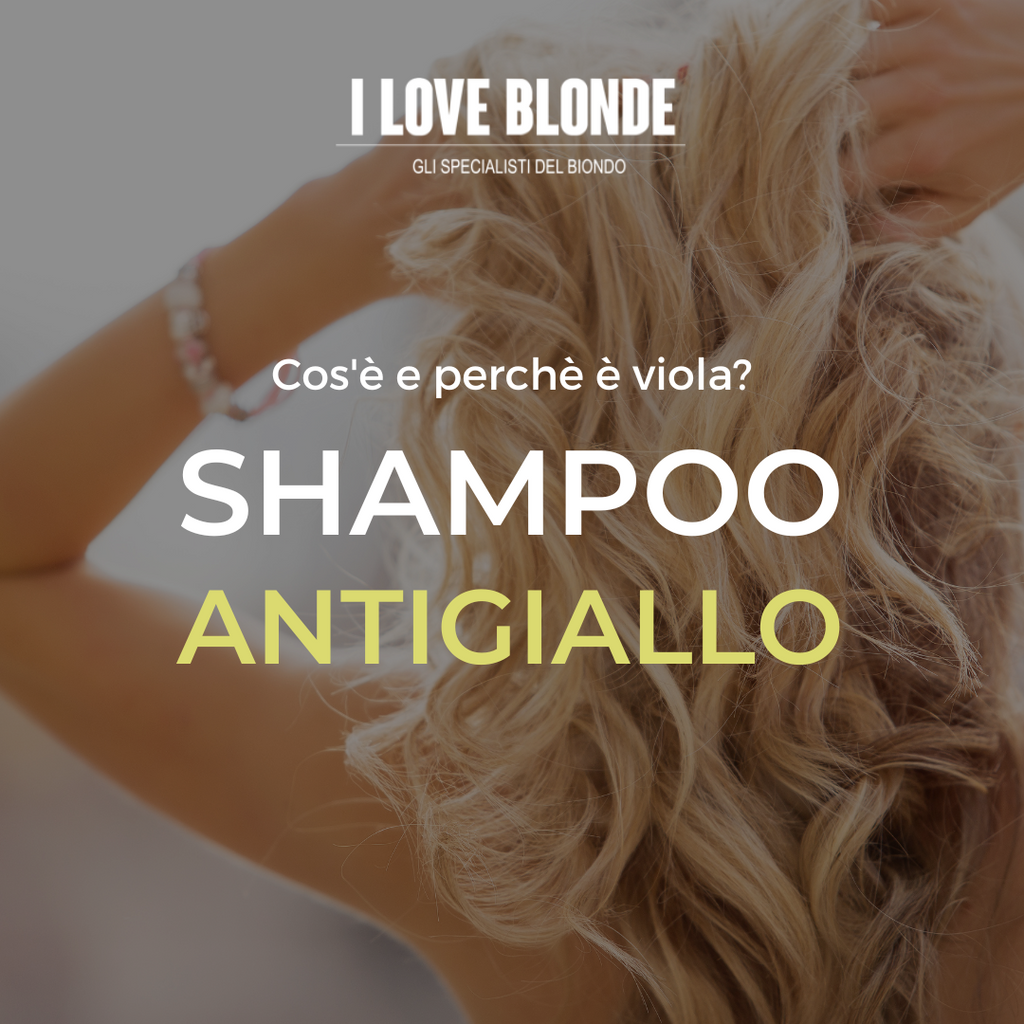 Shampoo antigiallo: cos’è e perchè è viola?